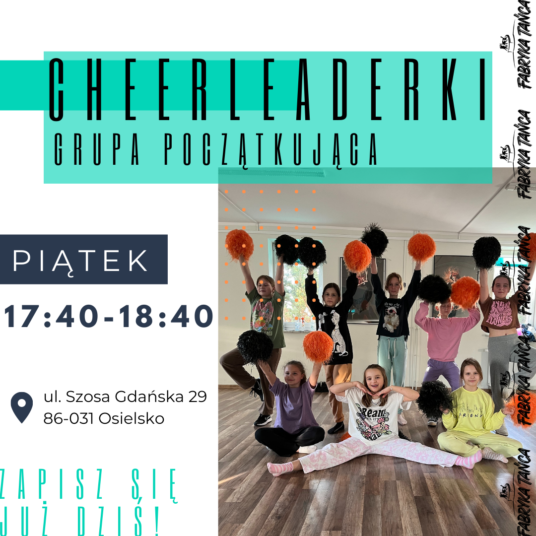 CHEERLEADERKI grupa początkująca