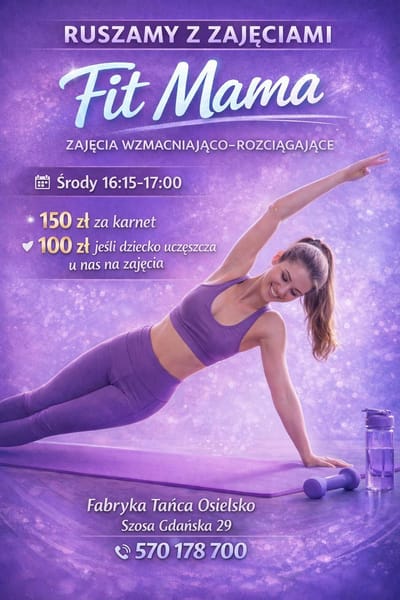 Fit Mama ! Nowe zajęcia dla mam !