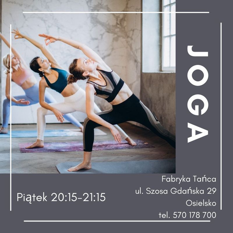 Zajęcia jogi w Fabryce Tańca